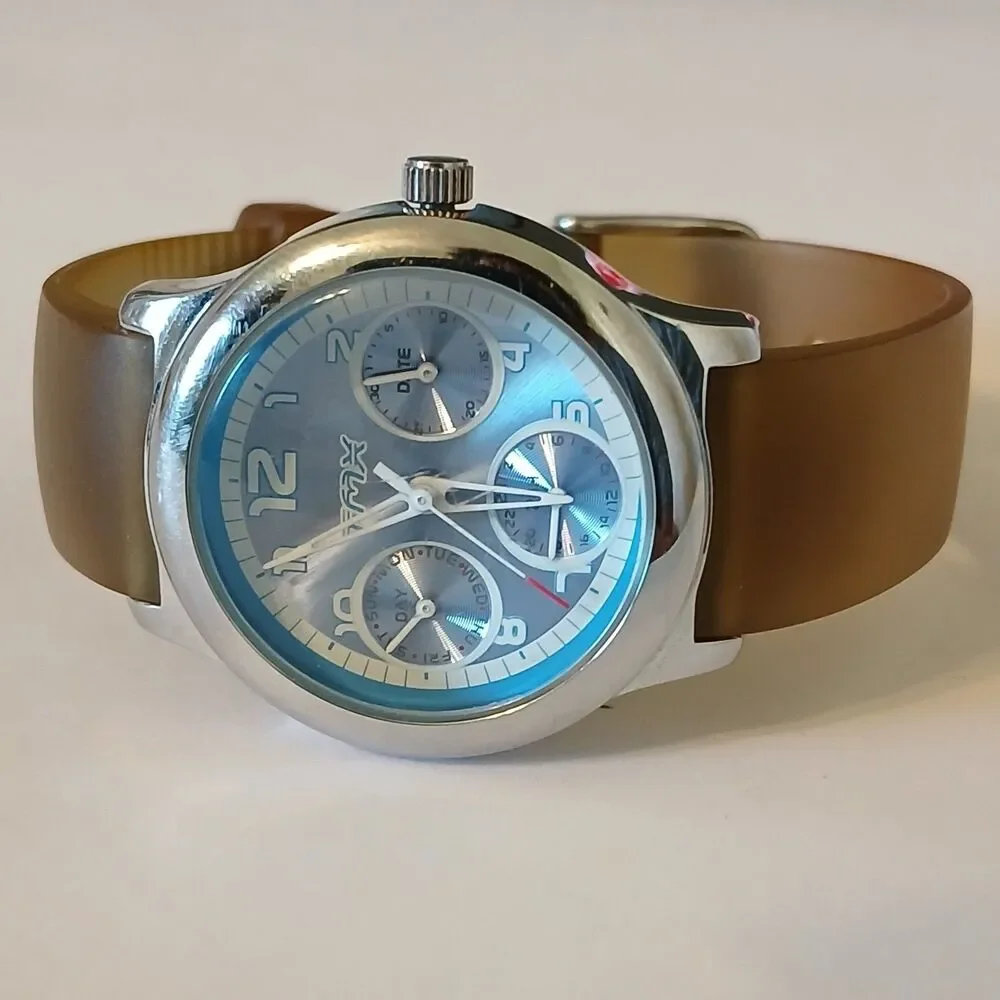 Timex watch running